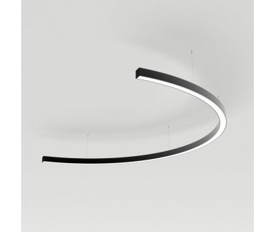 Подвесной светильник Arlight SP-LINE-HANG-ARC-C3535-D1500-53W Day4000 (BLACK, 230V) (Металл) 034035(2)