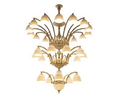 Подвесная люстра Bohemia Ivele Crystal Verona 72111P/5+10+15/420 GW P1 D Angel