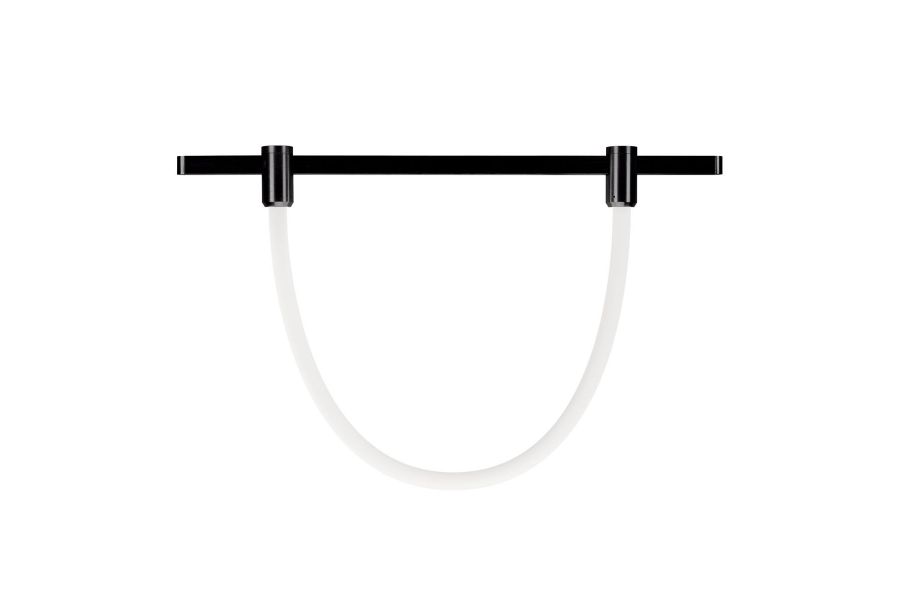 Трековый светильник Arlight ART-APRIORI-TUBE-ELASTIC-R38-L5000-60W Warm3000 (Черный, 360 deg, 48V) (IP20 Металл) 049277(1)