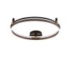Потолочный светильник Crystal Lux FERNANDO PL72W LED COFFEE/BLACK