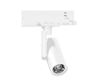 Трековый трехфазный светильник Arlight LGD-ARTIFACT-4TR-R65-18W Warm3000-MIX (WH, 20 deg, DALI, 230V) (IP20 Металл) 057111