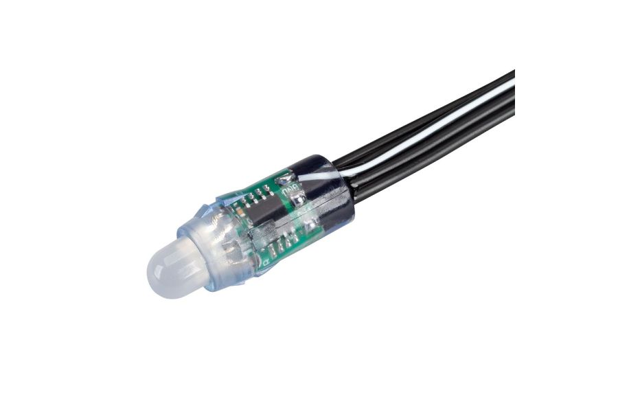 Герметичный управляемый модуль Arlight SPI-UVR-D12 12V White6000-BPT (0.3W, IP67, 90 deg) 043441
