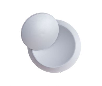 Купить Настенный светодиодный светильник Arte Lamp Eclipse A1421AP-1GY Настенный светодиодный светильник Arte Lamp Eclipse A1421AP-1GY