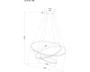 Подвесной светильник Arte Lamp Frodo A2197SP-3WH