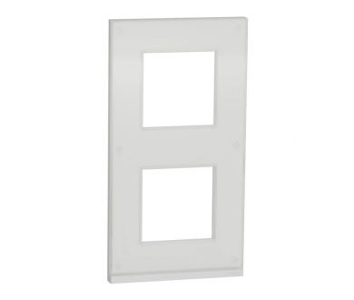 Рамка 2-постовая Schneider Electric Unica New NU6004V85
