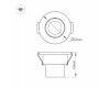Мебельный светильник Arlight LTM-R52WH 3W Warm White 30deg