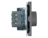 Терморегулятор механический Stekker Эмили RSW00-5120-10 платиново-серый, soft touch 50712