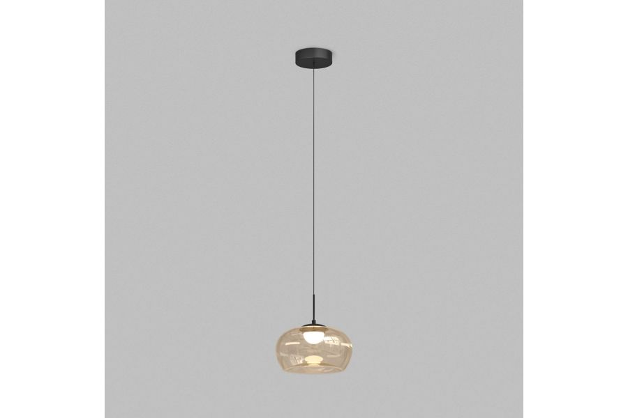 Подвесной светильник Denkirs Floa DK6742-BK+AM