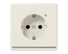 Розетка Schuko с LED подсветкой Jung LS1520-OLNW