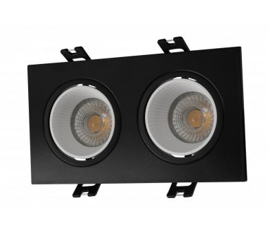 Купить Встраиваемый светильник Denkirs DK3072-BK+WH Встраиваемый светильник Denkirs DK3072-BK+WH