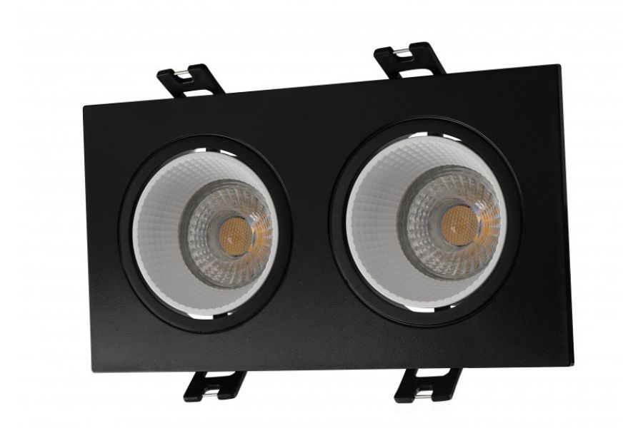 Встраиваемый светильник Denkirs DK3072-BK+WH