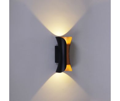 Архитектурный светильник Reluce 86852-9.2-002KT LED2*5W BK+GD