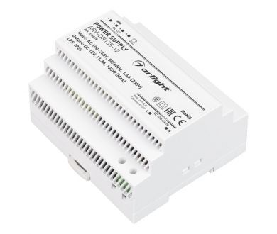 Блок питания Arlight ARV-DR135-12 12V, 11.3A, 135W 035699