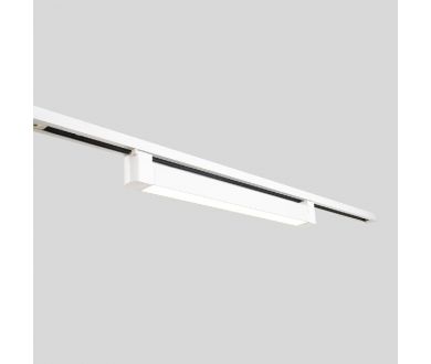 Трековый однофазный светильник Crystal Lux CLT 0.31 010 18W WH M4000K