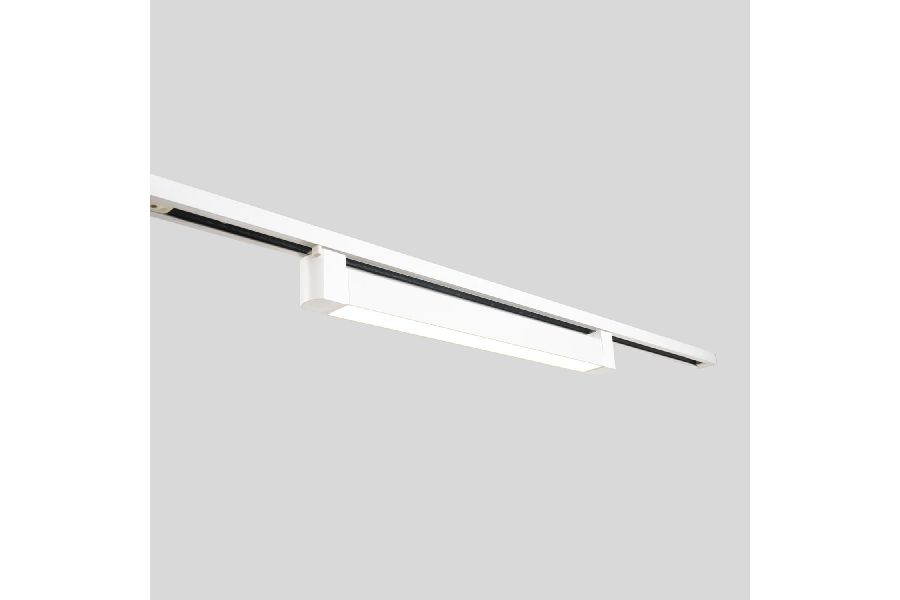 Трековый однофазный светильник Crystal Lux CLT 0.31 010 18W WH M4000K