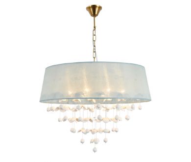 Подвесная люстра Indigo Tenerezza 13029/8P Brass V000513