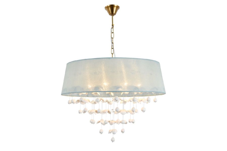 Подвесная люстра Indigo Tenerezza 13029/8P Brass V000513