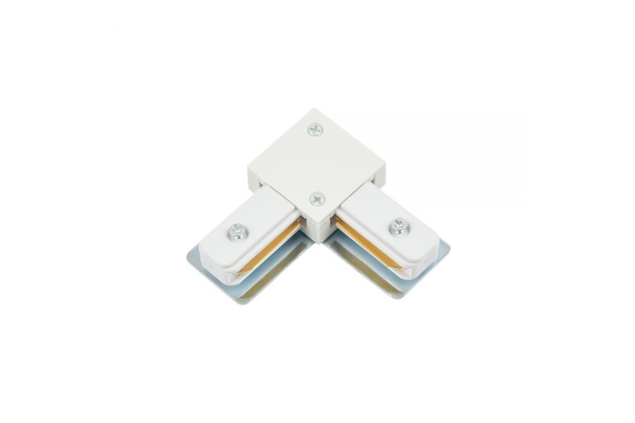 Коннектор угловой для однофазного шинопровода Myfar Accessories for Single MT0101-CL-W