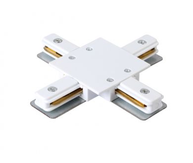 Соединитель X-образный (однофазный) Crystal Lux CLT 0.2211 CLT 0.2211 04 WH