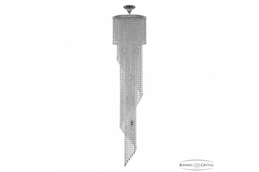 Каскадная люстра Bohemia Ivele Crystal 83113/35IV-150 Ni