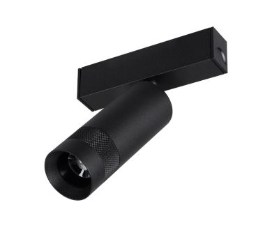 Трековый магнитный светильник Arlight MAG-SPOT-ZOOM-25-R35-7W Warm3000 (BK, 20-55 deg, 24V) 052346