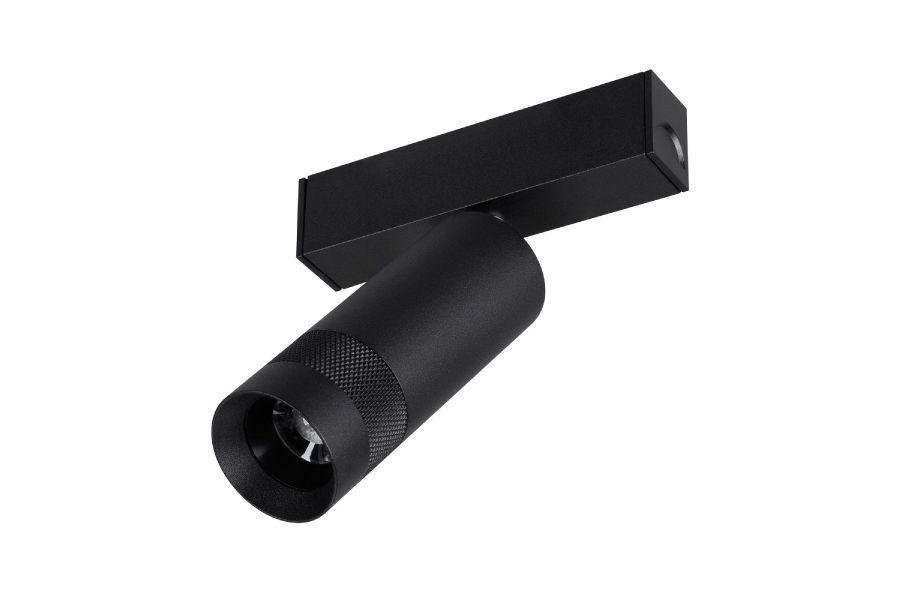 Трековый магнитный светильник Arlight MAG-SPOT-ZOOM-25-R35-7W Warm3000 (BK, 20-55 deg, 24V) 052346