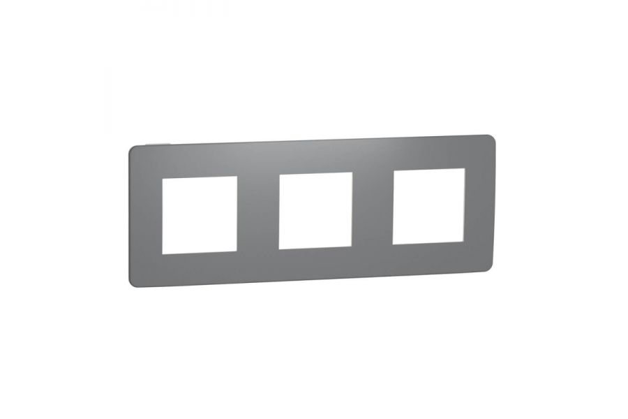 Рамка 3-постовая Schneider Electric Unica New NU280621