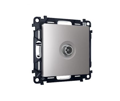Комплект механизма TV розетки оконечной 50-870 MHz 1dB Ambrella Volt Alfa MA513010