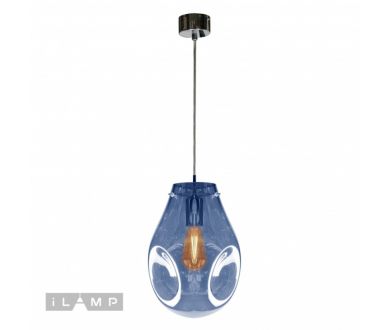 Купить Подвесной светильник iLamp Pear 8827/1P BU Подвесной светильник iLamp Pear 8827/1P BU