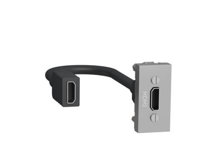 Розетка компьютерная HDMI Schneider Electric Unica New Modular NU343030