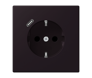 Купить Розетка 2K+З USB Typ C Jung LC1520-18C248 Розетка 2K+З USB Typ C Jung LC1520-18C248