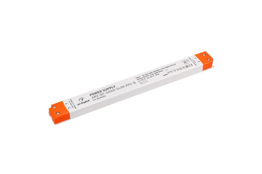Блок питания Arlight ARV-SP-24060-SLIM-PFC-B (24V, 2.5A, 60W) 022924(3)