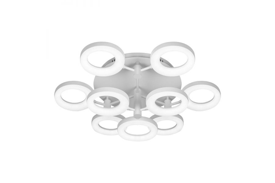 Потолочная светодиодная люстра iLedex Jomo FS-014-X9 108W WH
