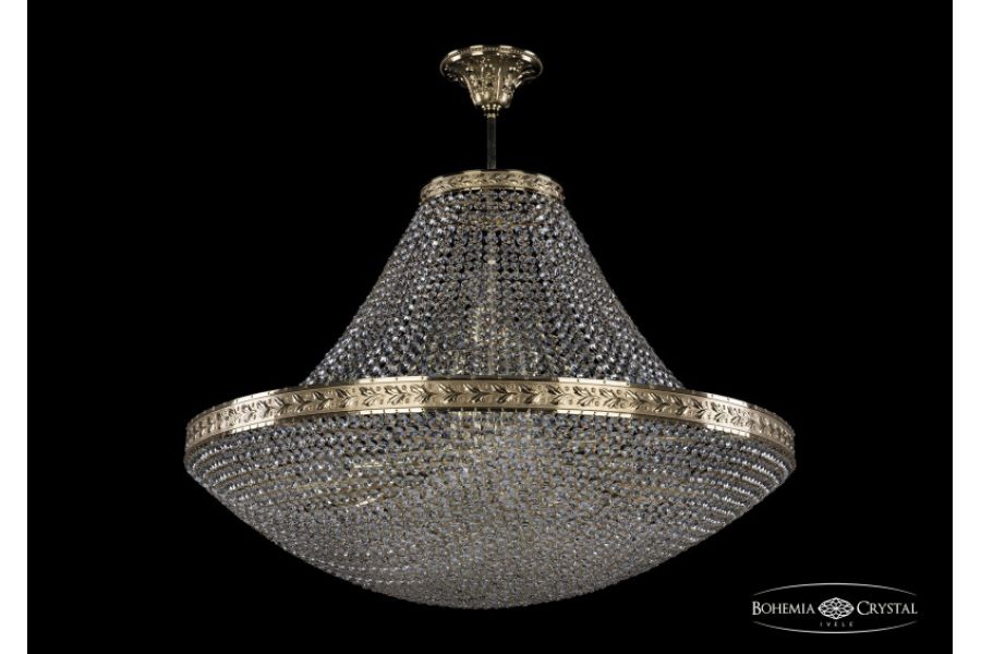 Люстра на штанге Bohemia Ivele Crystal 19321/H1/80IV G