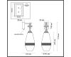 Бра Odeon Light Pendant Krema 5441/1W