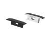 Заглушка Arlight SL-SLIM-H7-F25 с отверстием BLACK (Пластик) 061618