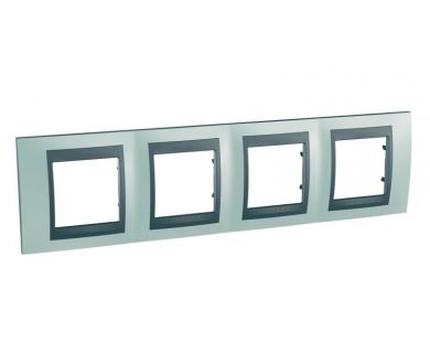 Рамка 4-постовая вертикальная Schneider Electric Unica Top MGU66.008.294
