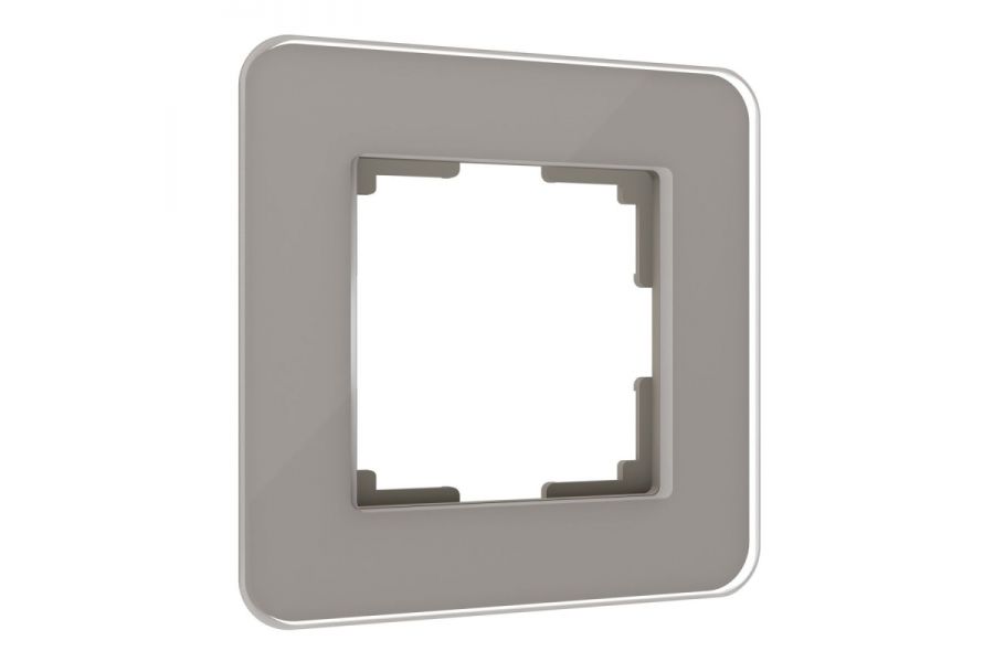 Рамка Werkel Elite на 1 пост дымчатый W0012417 4690389180644