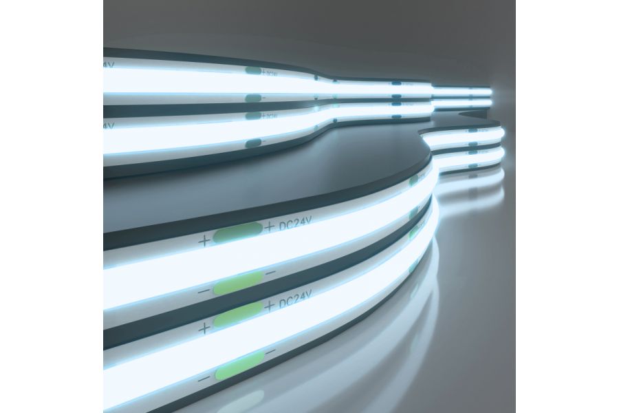 Светодиодная лента Elektrostandard 24V 11W 352Led COB IP20 холодный белый, 5м 4690389170102