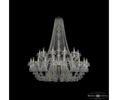 Купить Подвесная люстра Bohemia Ivele Crystal 1409/24+12/530/h-160 G Подвесная люстра Bohemia Ivele Crystal 1409/24+12/530/h-160 G