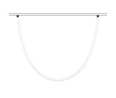 Трековый магнитный светильник Arlight MAG-ORIENT-TUBE-ELASTIC-2620-R30-L2500-35W Day4000 (BK, 360 deg, 48V) 041648