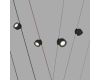 Трековый однофазный светильник Denkirs Belty Spot DK5541-BK