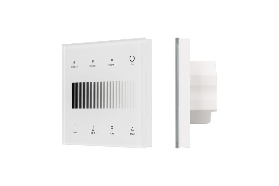 Сенсорная панель Arlight SMART-DALI-301-11-4G-3SC-DT6 Белая (230V, встраиваемая, 2.4G) (IARL, IP20 Пластик) 060790