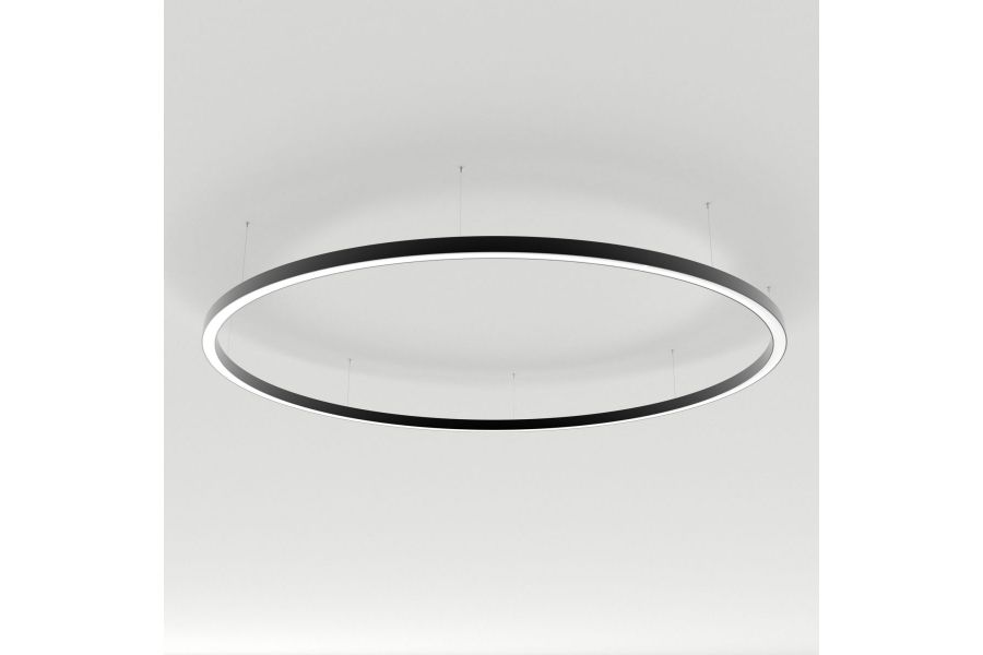 Светильник Arlight SP-LINE-HANG-ARC-O3535-D3000-204W Warm3000 (BLACK, 230V) (Металл) 034079(2)