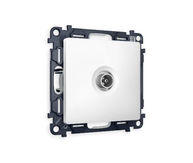 Комплект механизма TV розетки проходной 5-1000 MHz 4dB Ambrella Volt Alfa MA133030