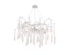 Подвесная люстра Crystal Lux REINA SP8 D1000 SILVER PATINA