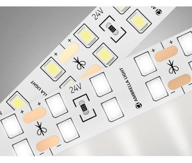 Светодиодная лента двухрядная Ambrella Light LED Strip 24В 2835 20Вт/м 4500K 5м IP20 GS3602