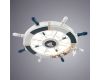 Потолочный светодиодный светильник Arte Lamp Helm A2523PL-1WH