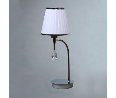 Купить Настольная лампа Brizzi Alora Chrome MA01625T/001 Chrome Настольная лампа Brizzi Alora Chrome MA01625T/001 Chrome