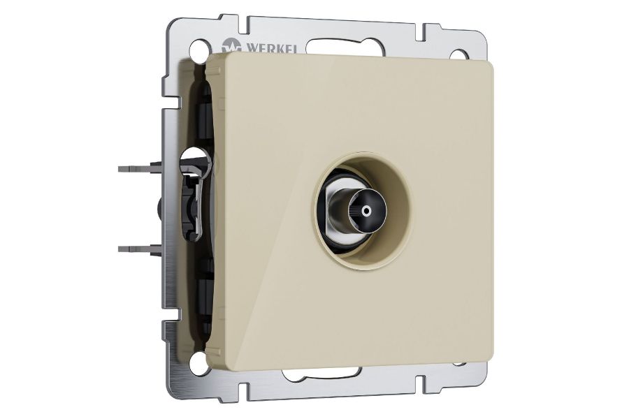 ТВ-розетка оконечная Werkel 4690389197130 W1183043 a064065